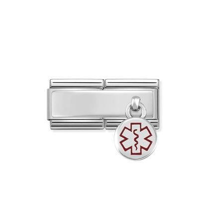 Nomination Classic Silvershine Medical Tag