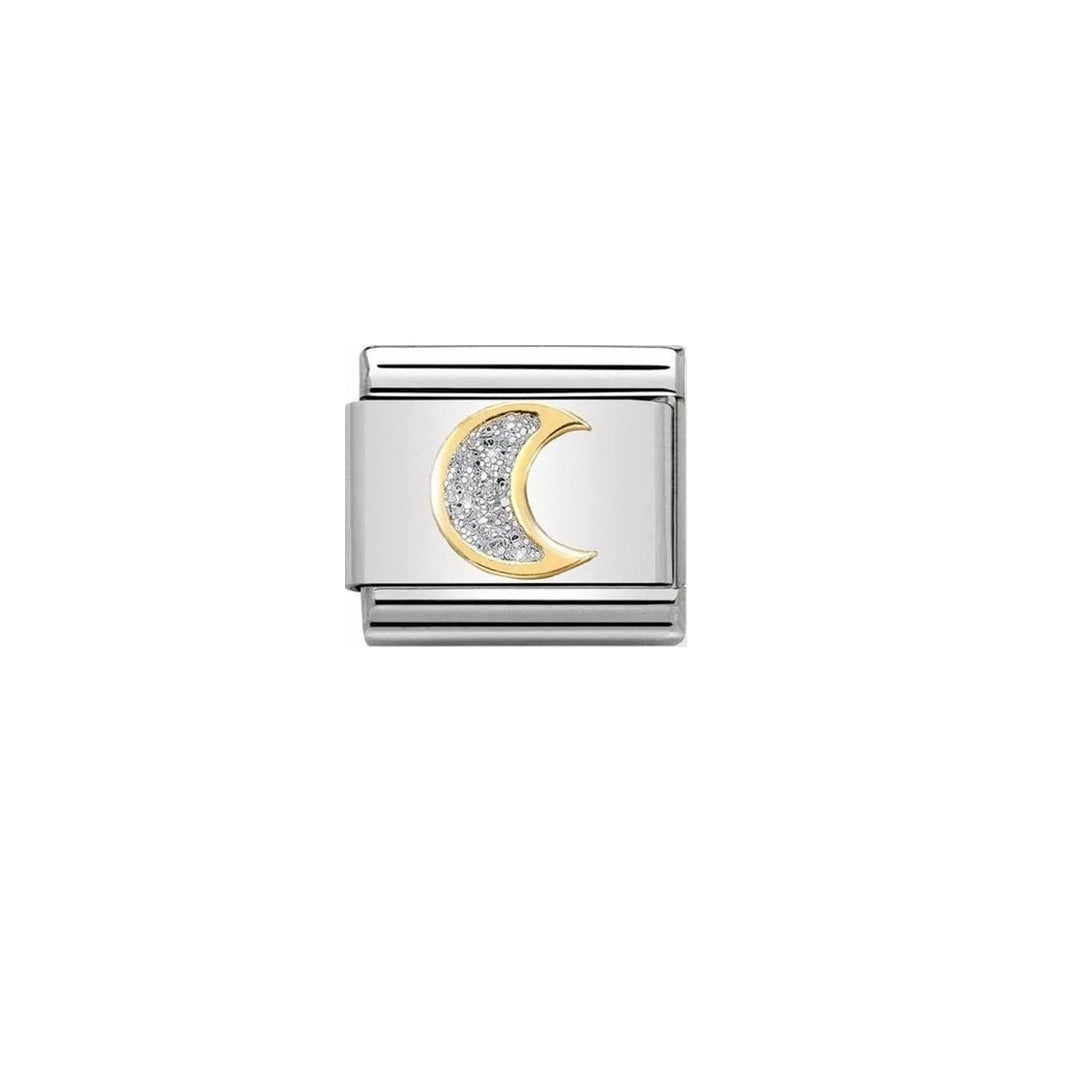 Nomination-pala Classic Gold Kuunsirppi Glitter 030220/05 Nomination