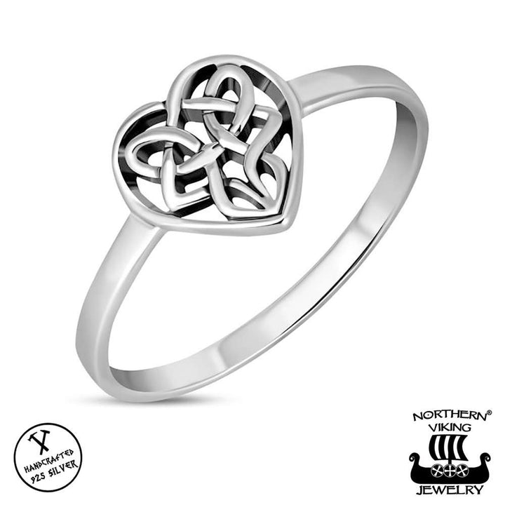 Northern Viking Jewelry Celtic Heart Hopeasormus