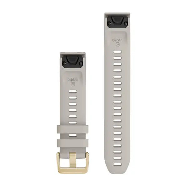 Garmin QuickFit 20mm silikoniranneke lämminharmaa 010-13027-00