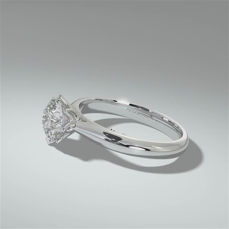 Kohinoor Rosa Timanttisormus 933-260V-100B4 1,00 ct