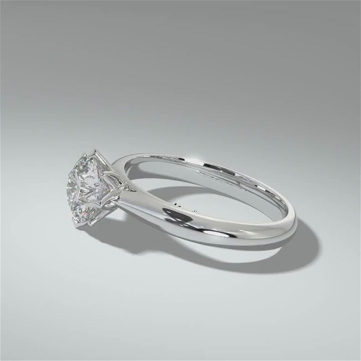 Kohinoor Rosa Timanttisormus 933-260V-100B4 1,00 ct