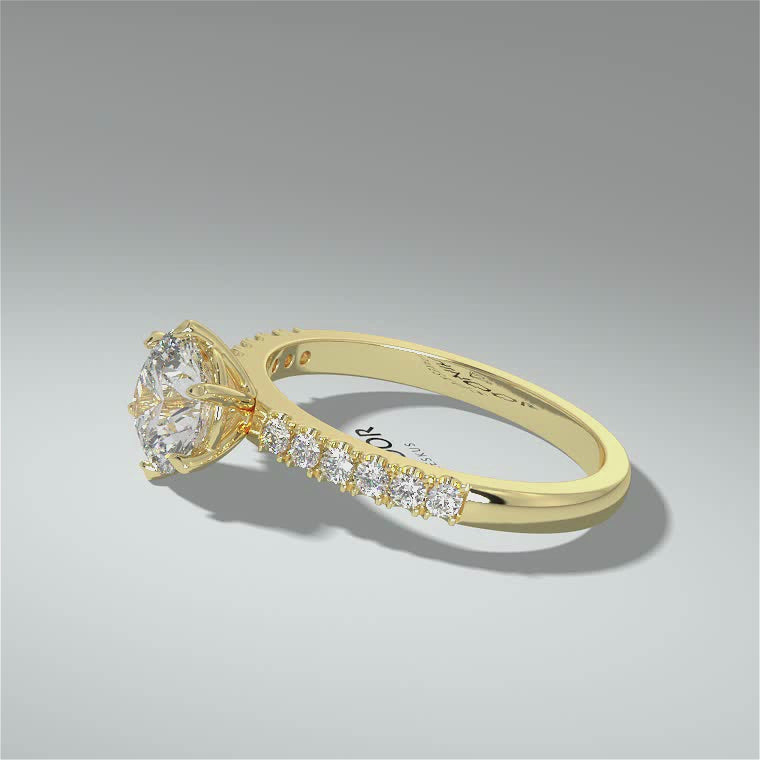 Kohinoor Theia laboratoriotimanttisormus 1,12 ct 033-460K-112L
