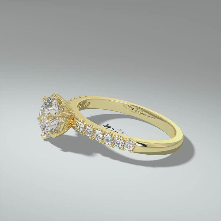 Kohinoor Theia laboratoriotimanttisormus 1,12 ct 033-460K-112L