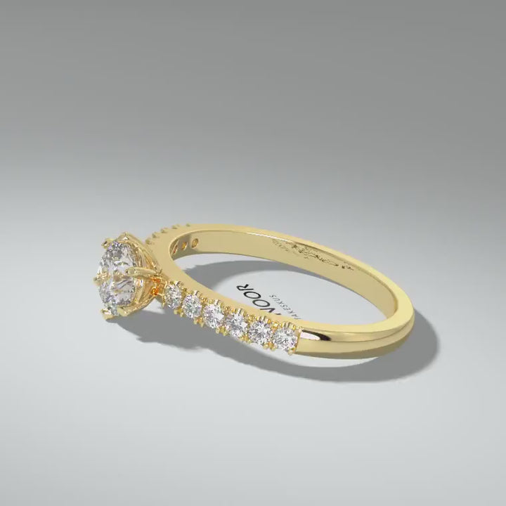 Kohinoor Theia laboratoriotimanttisormus 0,62 ct 033-460K-62L