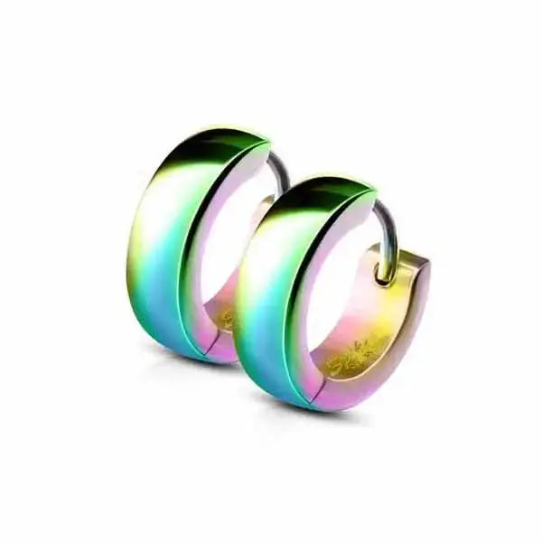Korvarenkaat teräs rainbow 4 x 13 mm Trendi Koru
