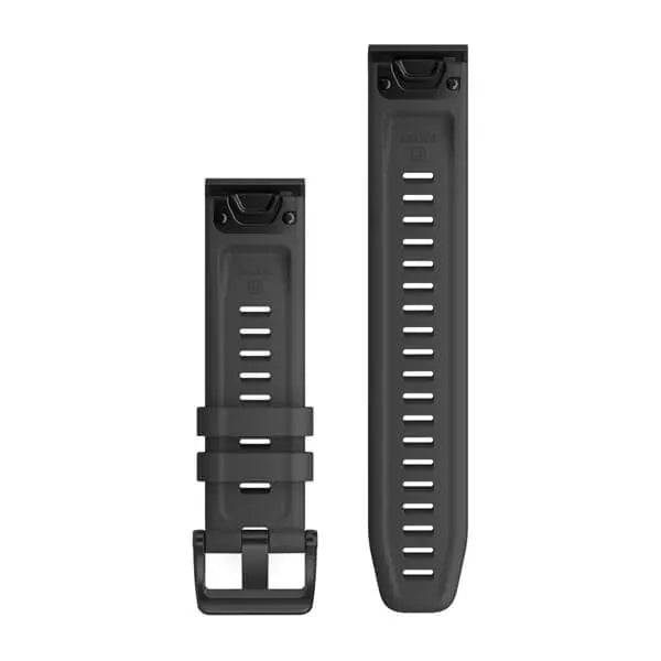 Garmin QuickFit 22mm silikoniranneke tummanharmaa 010-12863-22