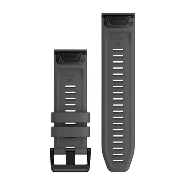 Garmin QuickFit 26mm silikoniranneke tummanharmaa 010-12864-20