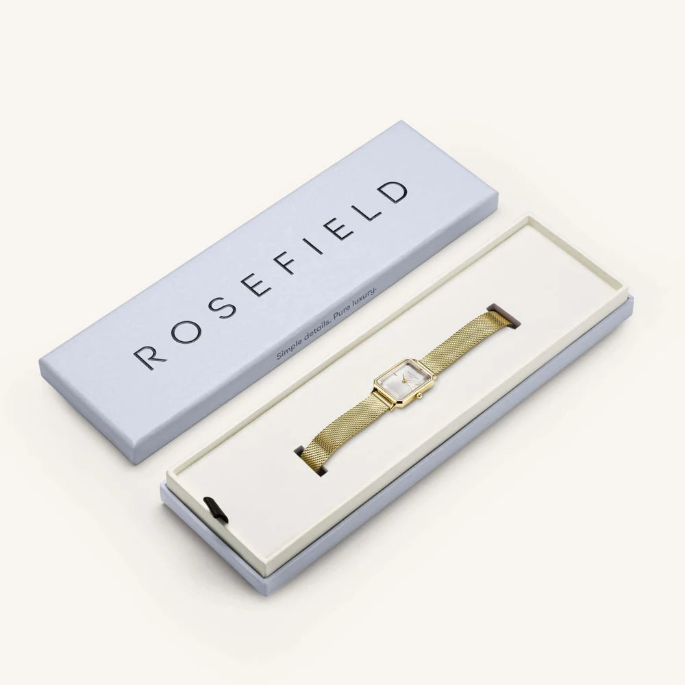 Rosefield Octagon XS Mesh Gold OWGMG-O73 – kuva 6
