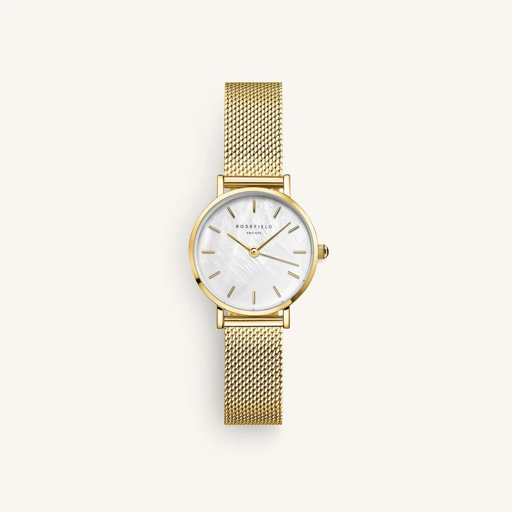 Rosefield Small Edit Mesh Gold SMGMG-S06