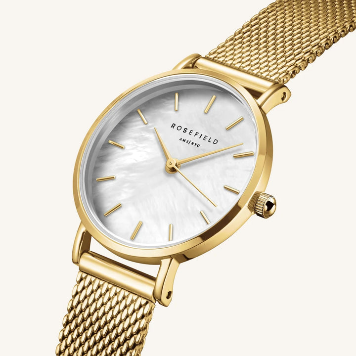 Rosefield Small Edit Mesh Gold SMGMG-S06 – kuva 3