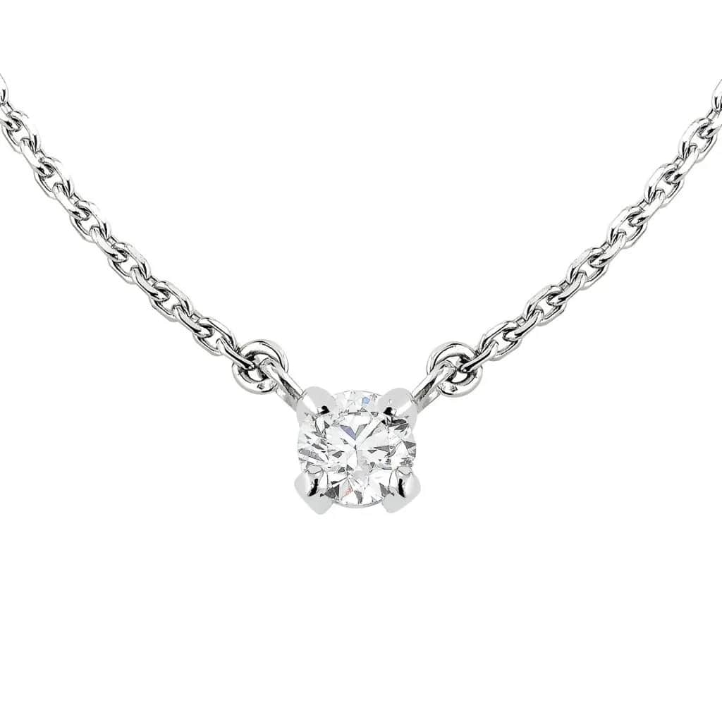 Sandberg Aamukaste timanttikaulakoru V-39w 0,25 ct