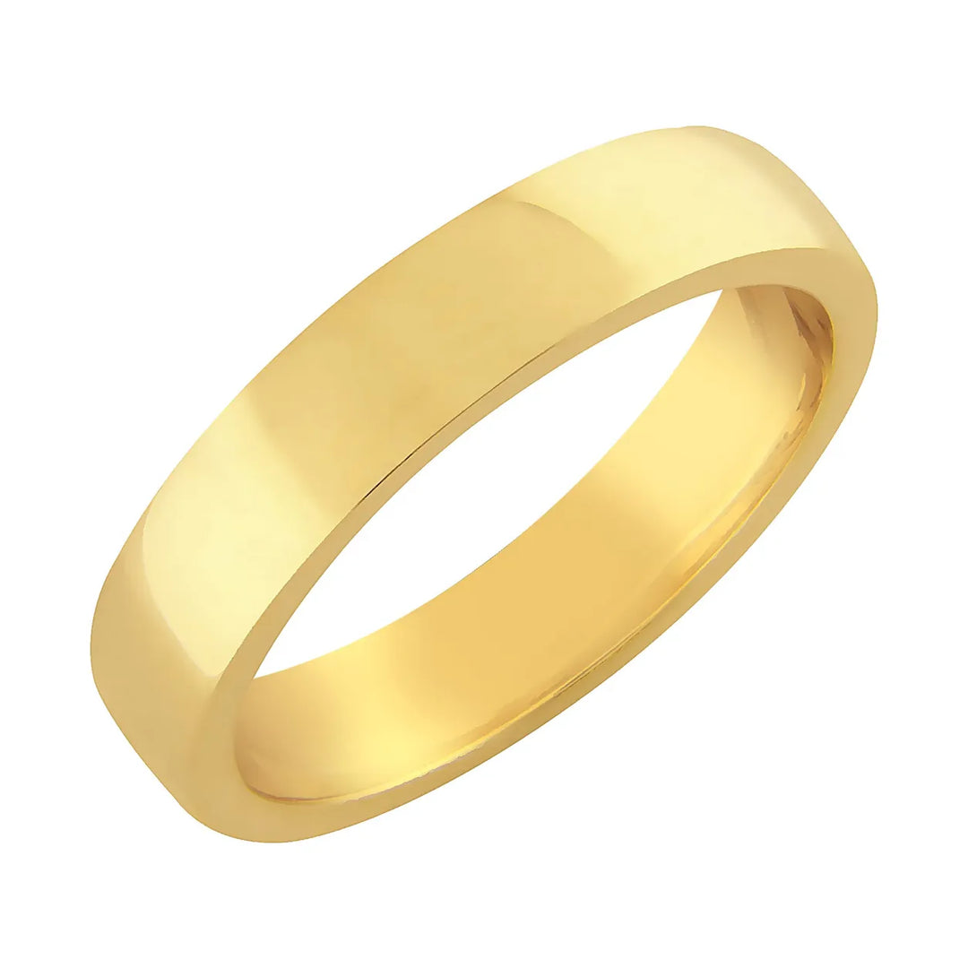 Sandberg Aamurusko E-530 3,8 mm kihlasormus 14K keltakulta