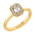 Sandberg Kukkaniitty timanttisormus M-683k 0,37 ct