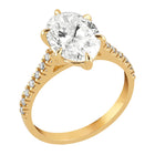 Sandberg Onnenlähde diamond ring M-446Bk 3.14 ct