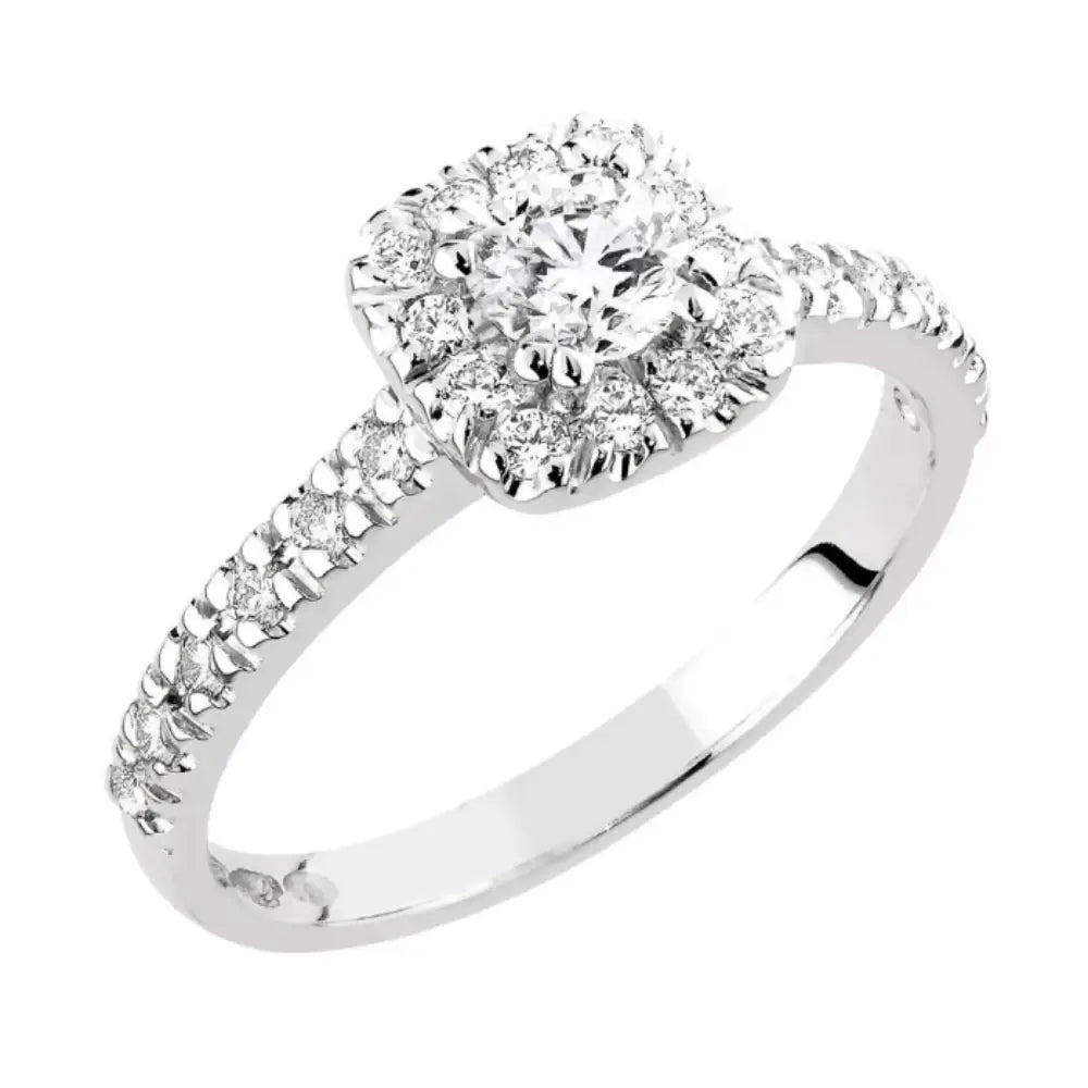 Sandberg Toivomuslähde timanttisormus 0,54 ct 18K V-730w Sandberg