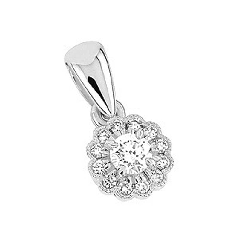 Sandberg M-879w Kukkaniitty 0,22 ct 14K