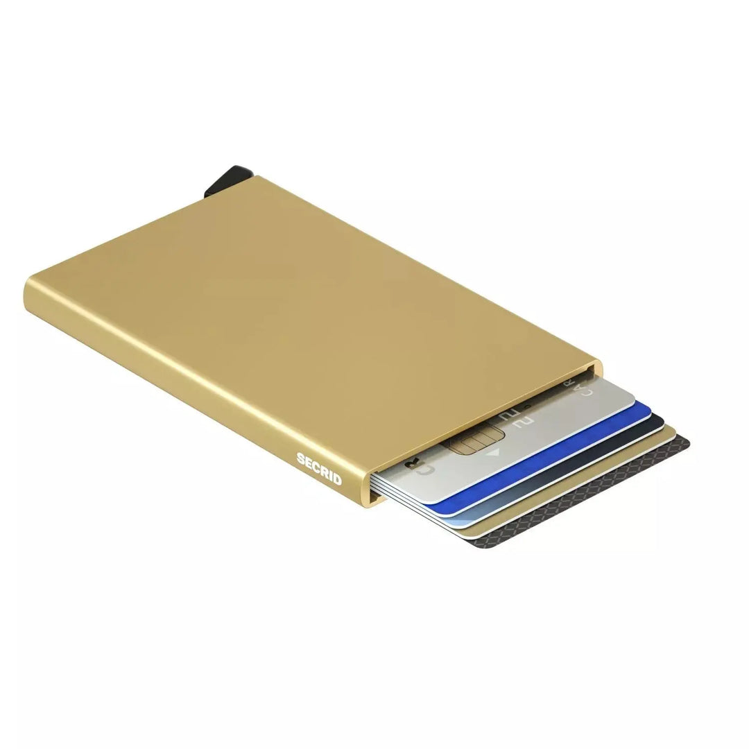 Secrid Cardprotector kullan sävyinen korttikotelo C-Gold Secrid