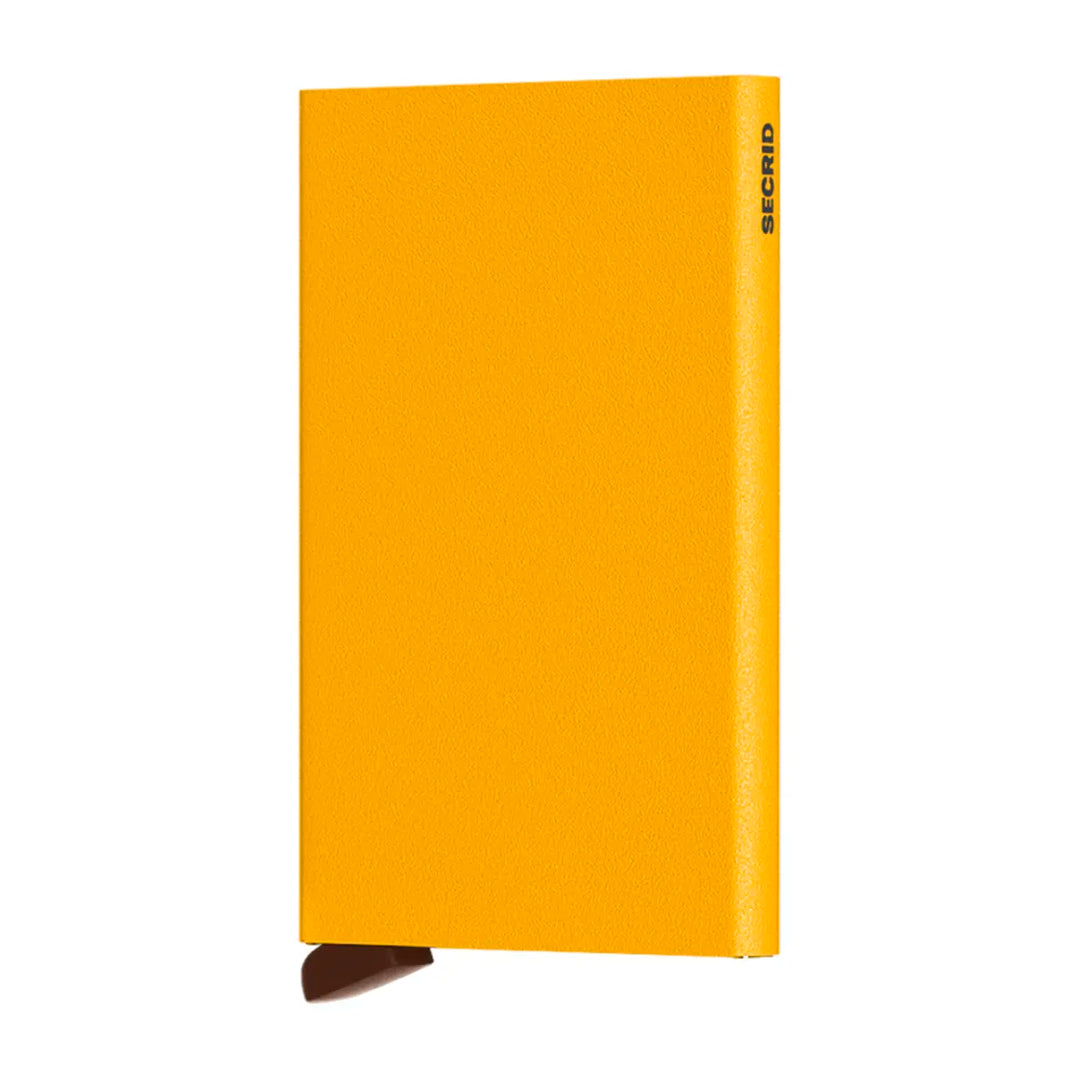 Secrid Cardprotector Powder Ochre CP-Ochre – edestä