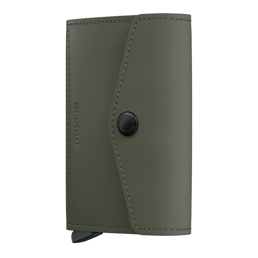 Secrid Envelope Wallet Matte Green-Black lompakko