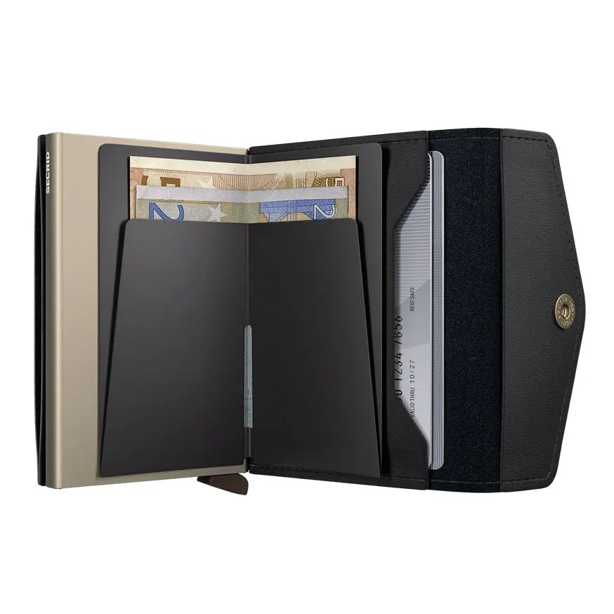Secrid Envelope Wallet Original musta lompakko EOr-Black Secrid