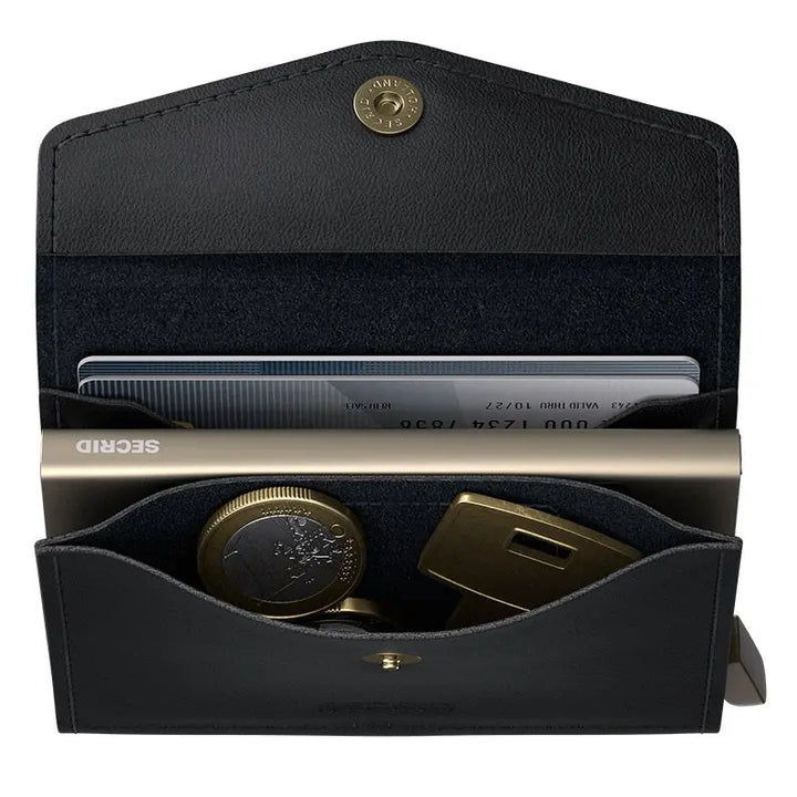 Secrid Envelope Wallet Original musta lompakko EOr-Black Secrid