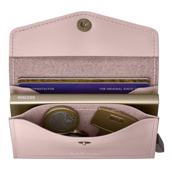 Secrid Envelope Wallet Original vaaleanpunainen lompakko EOr-Ballet Secrid
