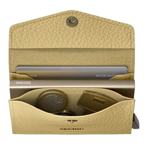 Secrid Envelope Wallet Pebble keltainen lompakko EPe-Butter-Yellow Secrid