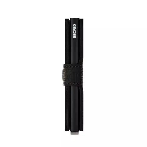 Secrid Miniwallet Crisple musta lompakko MC-Black Secrid