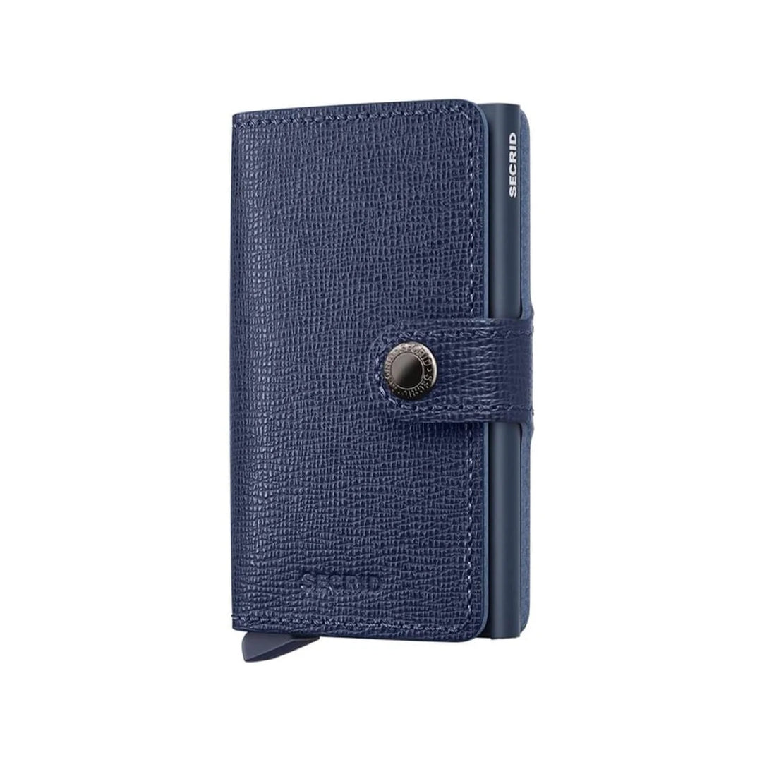 Secrid Miniwallet Crisple tummansininen lompakko MC-Navy