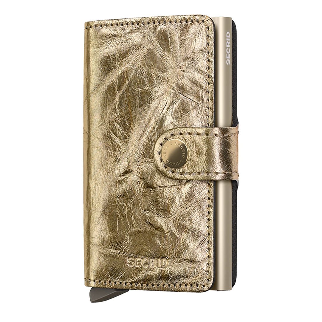 Secrid Miniwallet Crunch Gold lompakko