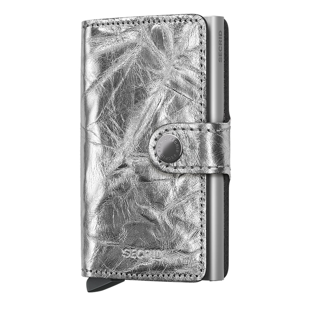 Secrid Miniwallet Crunch Silver lompakko