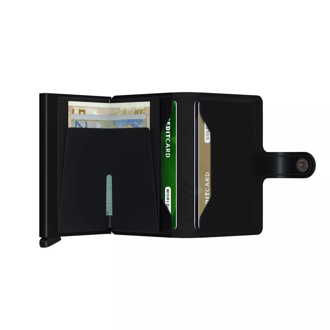 Secrid Miniwallet Matte Black lompakko Secrid
