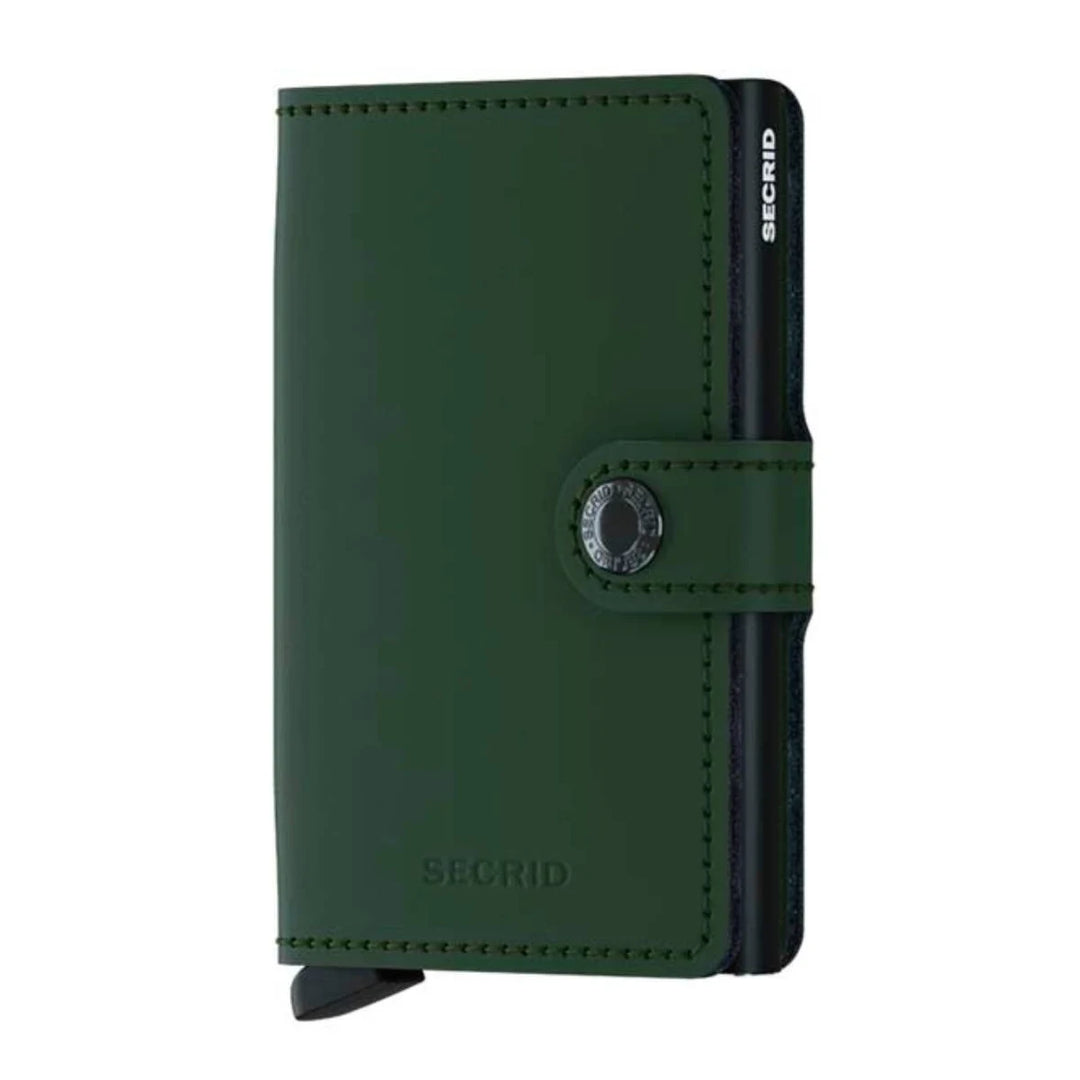 Secrid Miniwallet Matte Green & Black lompakko