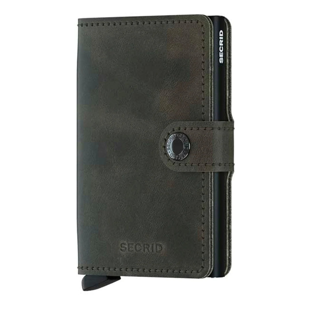 Secrid Miniwallet MV-Olive-Black
