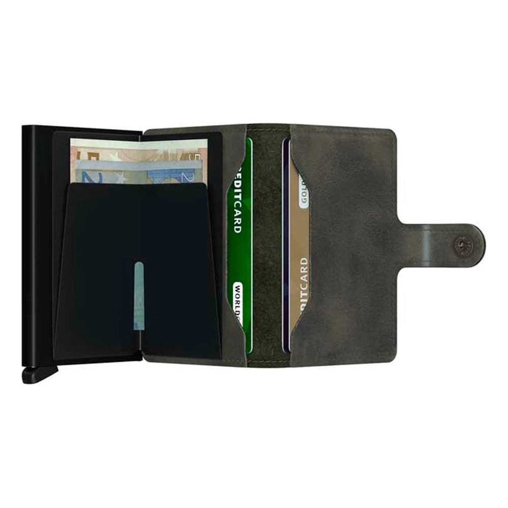Secrid Miniwallet MV-Olive-Black