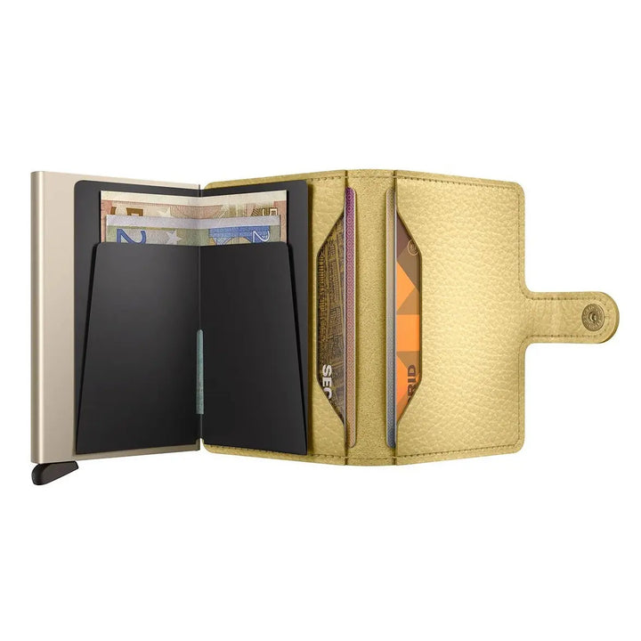 Secrid Miniwallet Pebble keltainen lompakko MPe-Butter-Yellow Secrid
