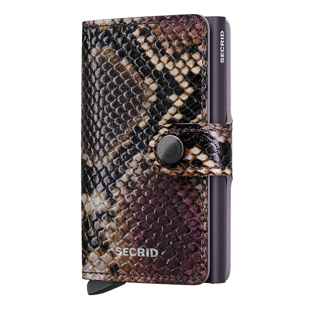 Secrid Miniwallet Serpent Purple lompakko