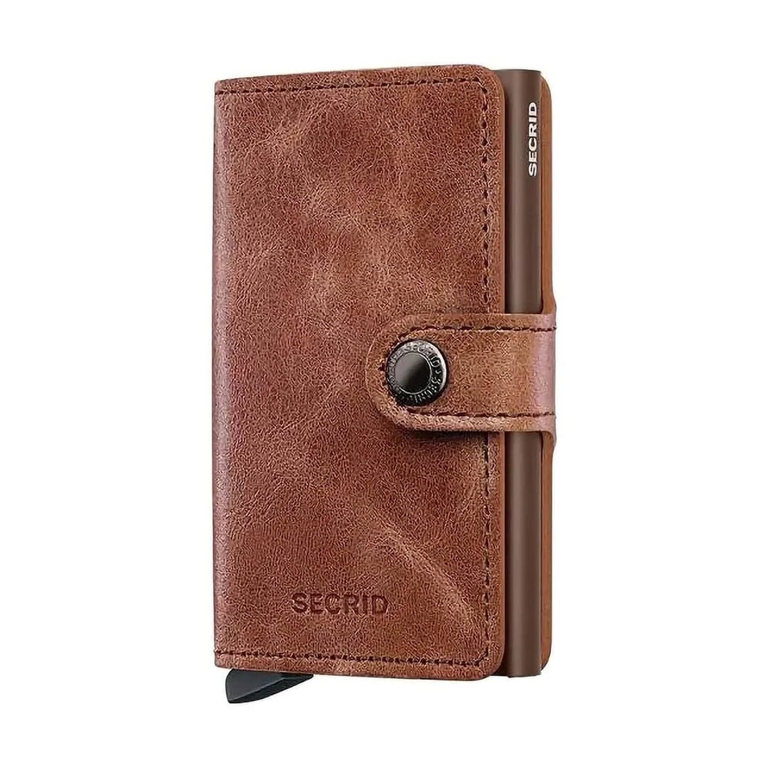 Secrid Miniwallet Vintage lompakko MV-Cognac-Brown