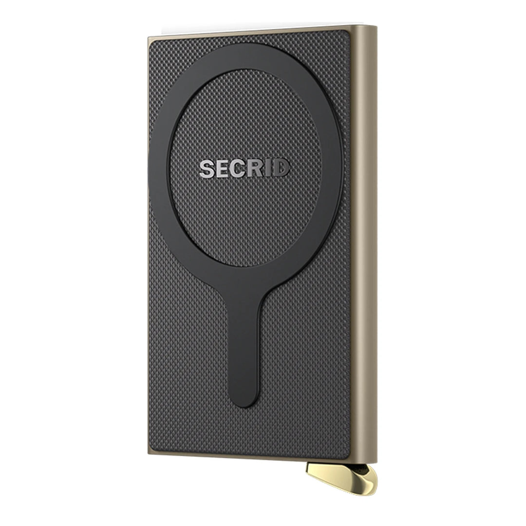 Secrid Premium Cardprotector Fluted for Magsafe Cashmere+ korttikotelo