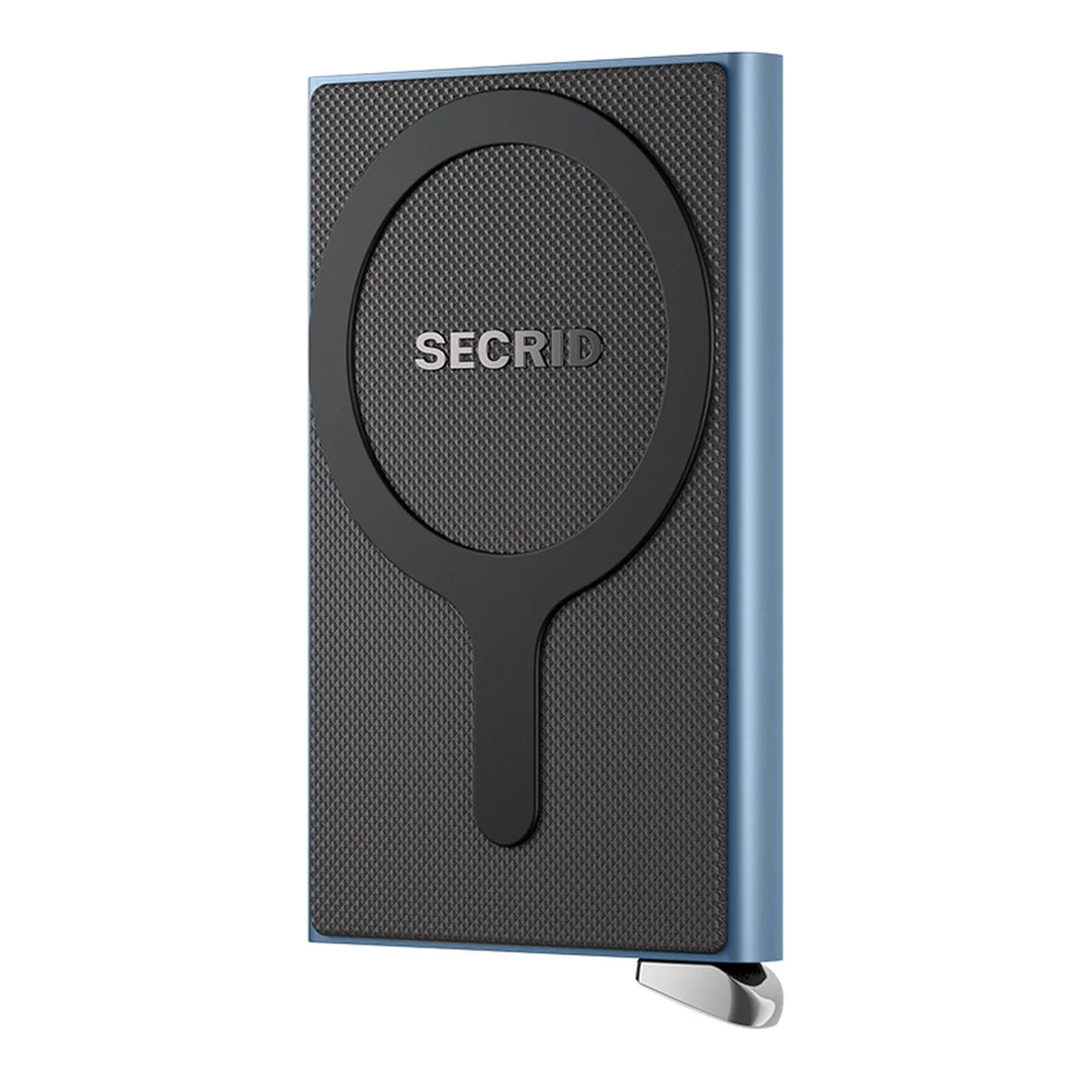 Secrid Premium Cardprotector Fluted for Magsafe Ice Blue+ korttikotelo
