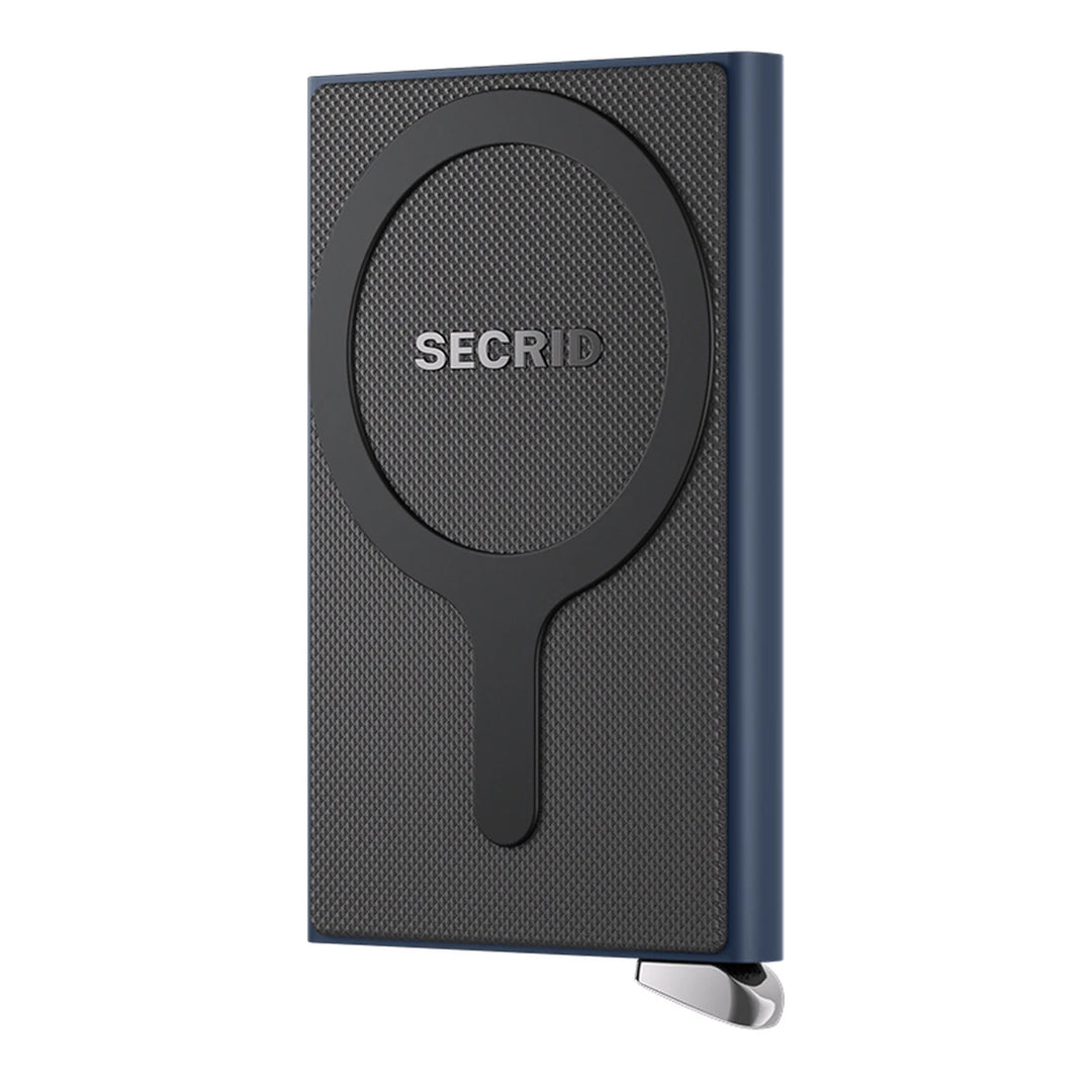 Secrid Premium Cardprotector Fluted for Magsafe Navy+ korttikotelo