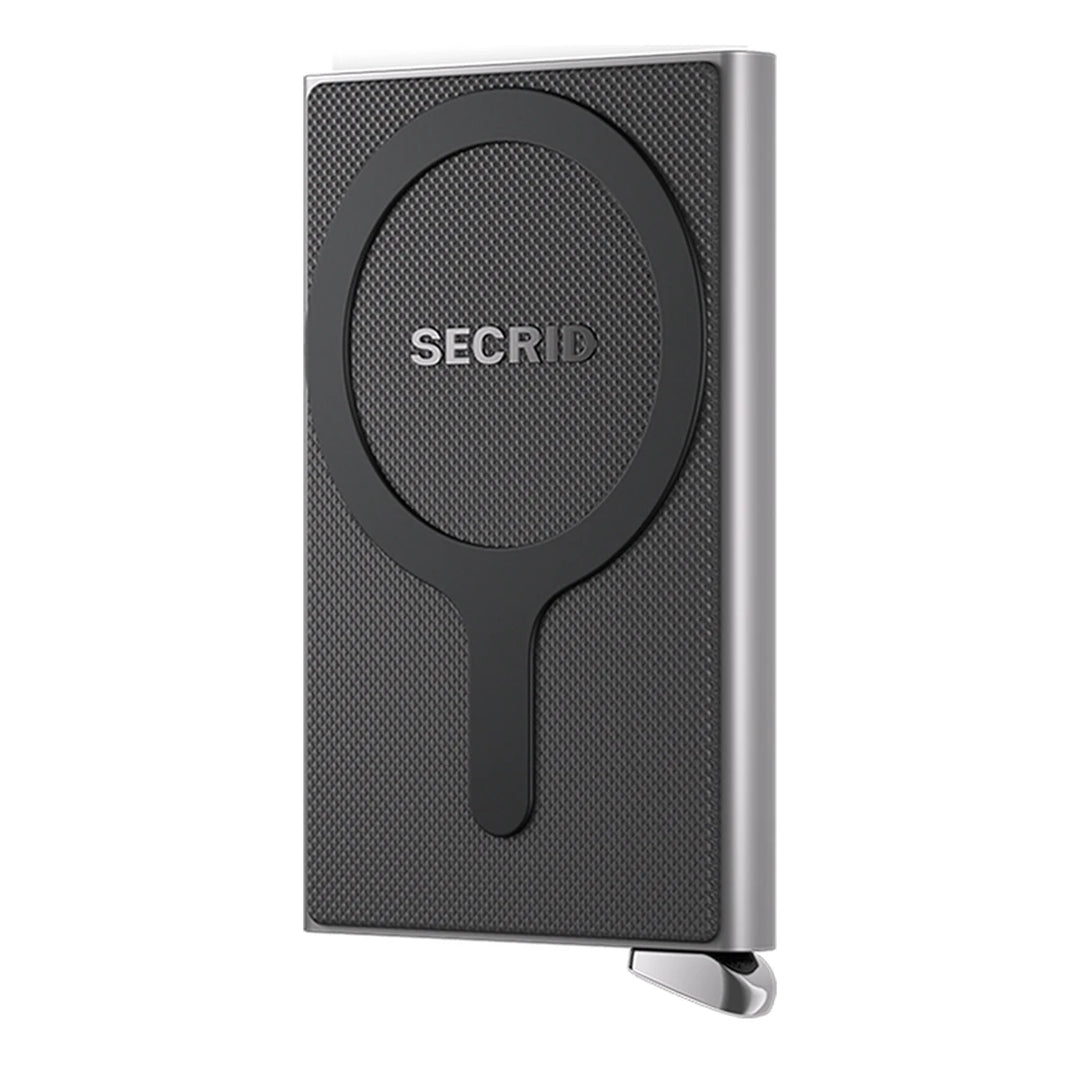 Secrid Premium Cardprotector Fluted for Magsafe Silver+ korttikotelo