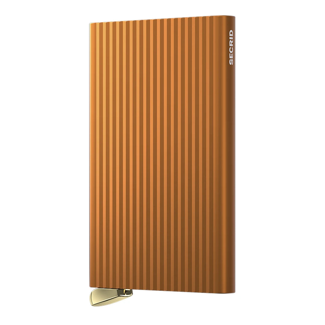 Secrid Premium Cardprotector Fluted Orange+ korttikotelo