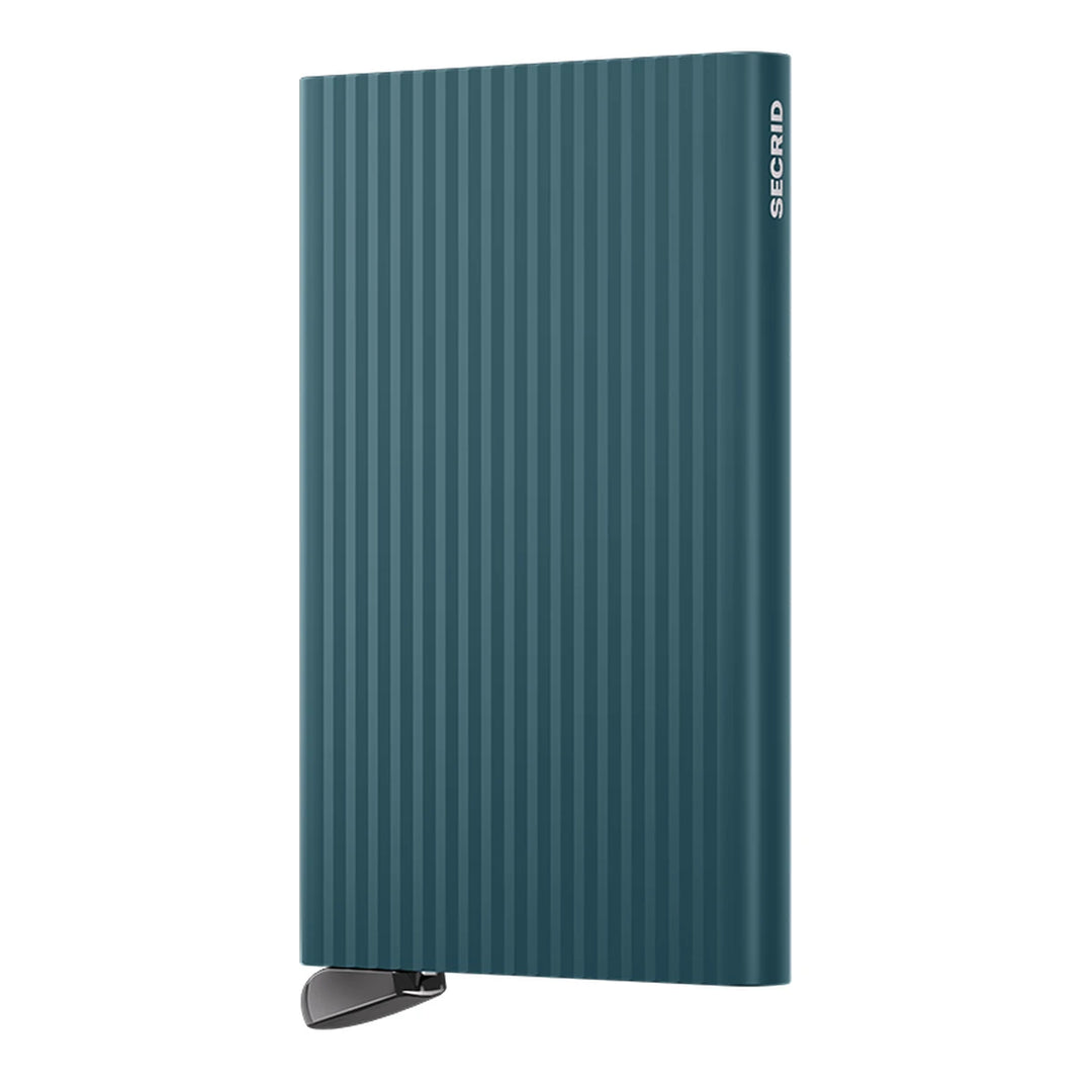 Secrid Premium Cardprotector Fluted Teal+ korttikotelo