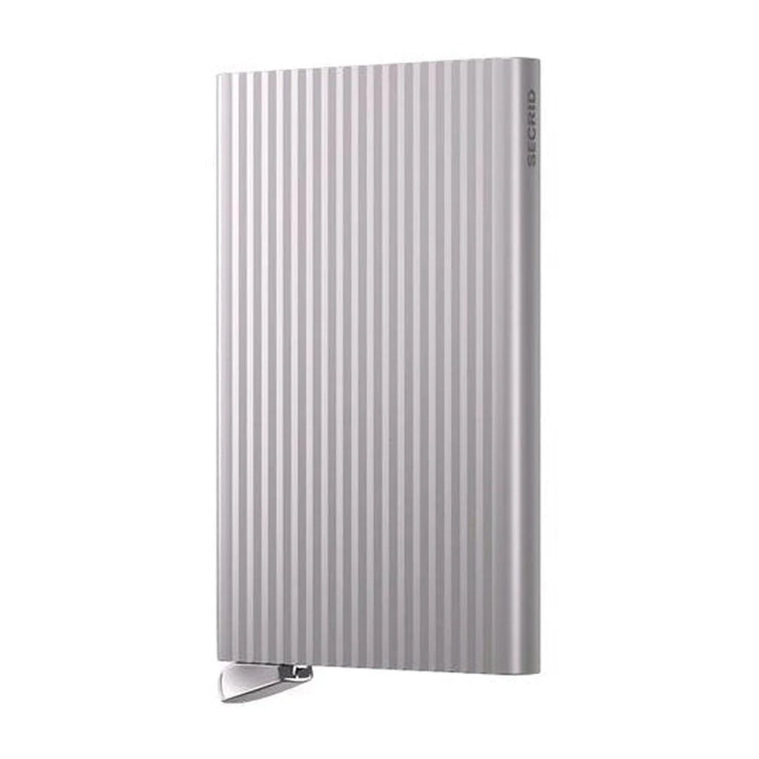 Secrid Premium Cardprotector hopean sävyinen korttikotelo CFl-Silver+