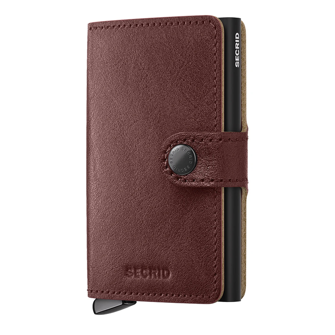 Secrid Premium Miniwallet Basco Brown+ lompakko