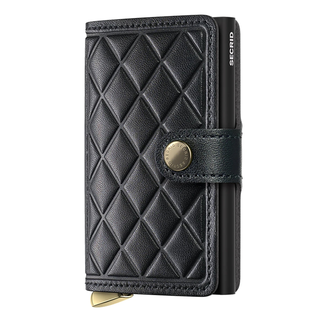 Secrid Premium Miniwallet Emboss Diamond Black+ lompakko