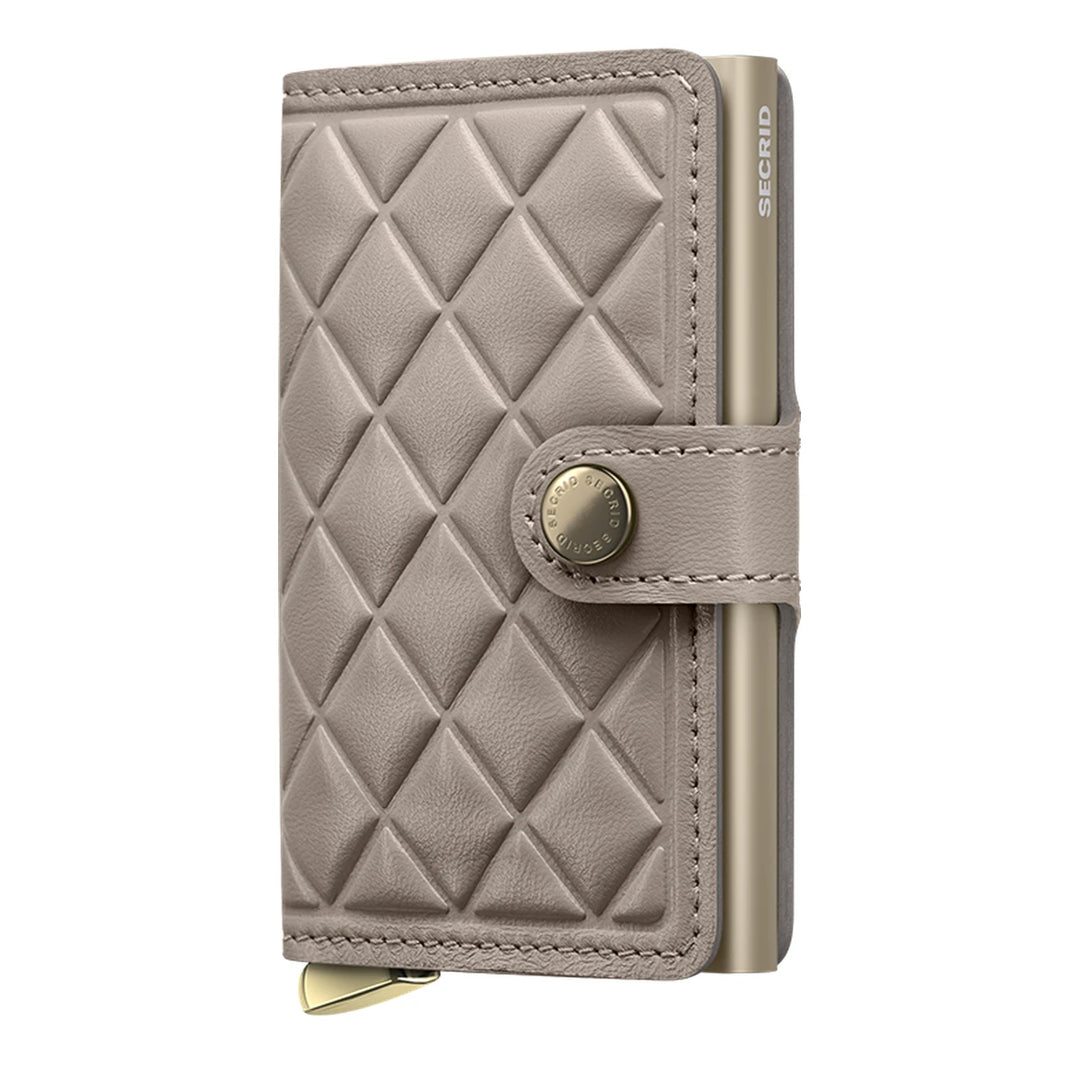Secrid Premium Miniwallet Emboss Diamond Chalk+ lompakko