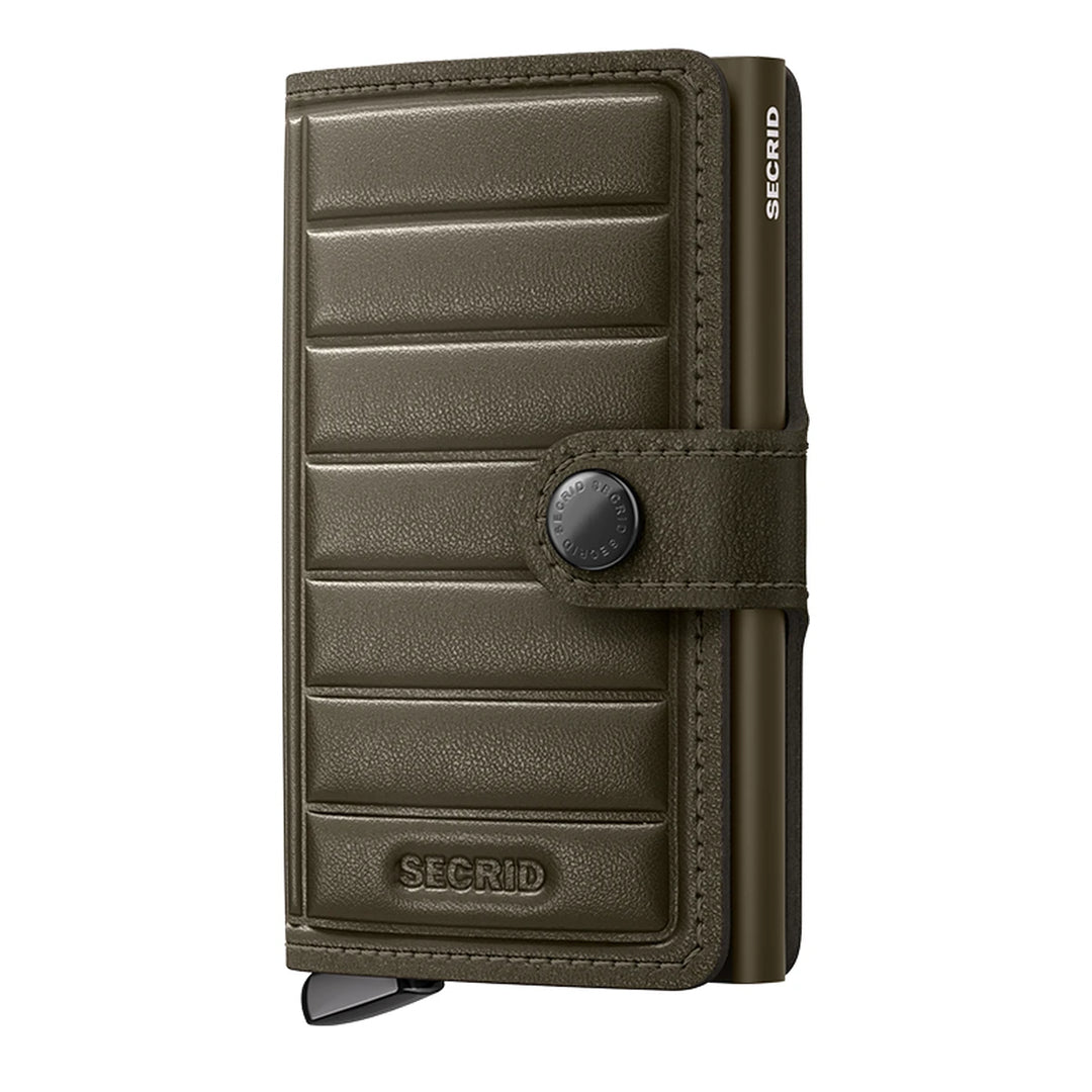 Secrid Premium Miniwallet Emboss Lines Cedar+ lompakko
